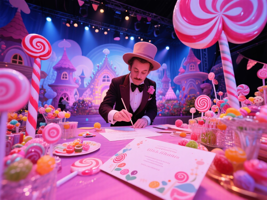 糖果先生的奇幻欢乐派对：甜蜜冒险盛宴