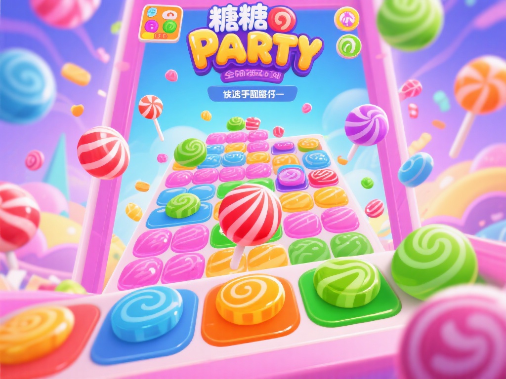 糖果派对是一款风靡全球的休闲类消除游戏，以其多彩的