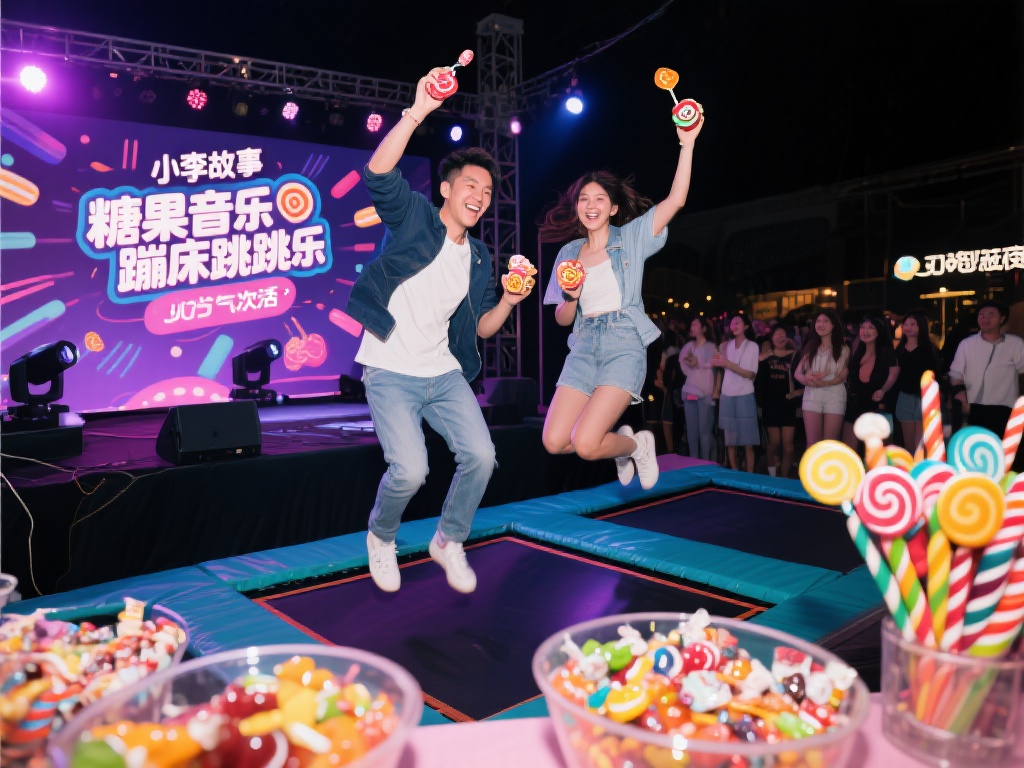糖果派对欢乐音乐狂欢夜，全城嗨翻梦幻之旅