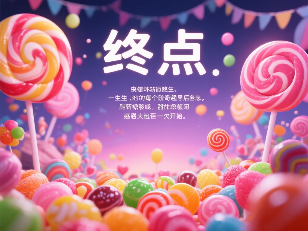糖果派对终点：甜蜜奇遇的华丽落幕