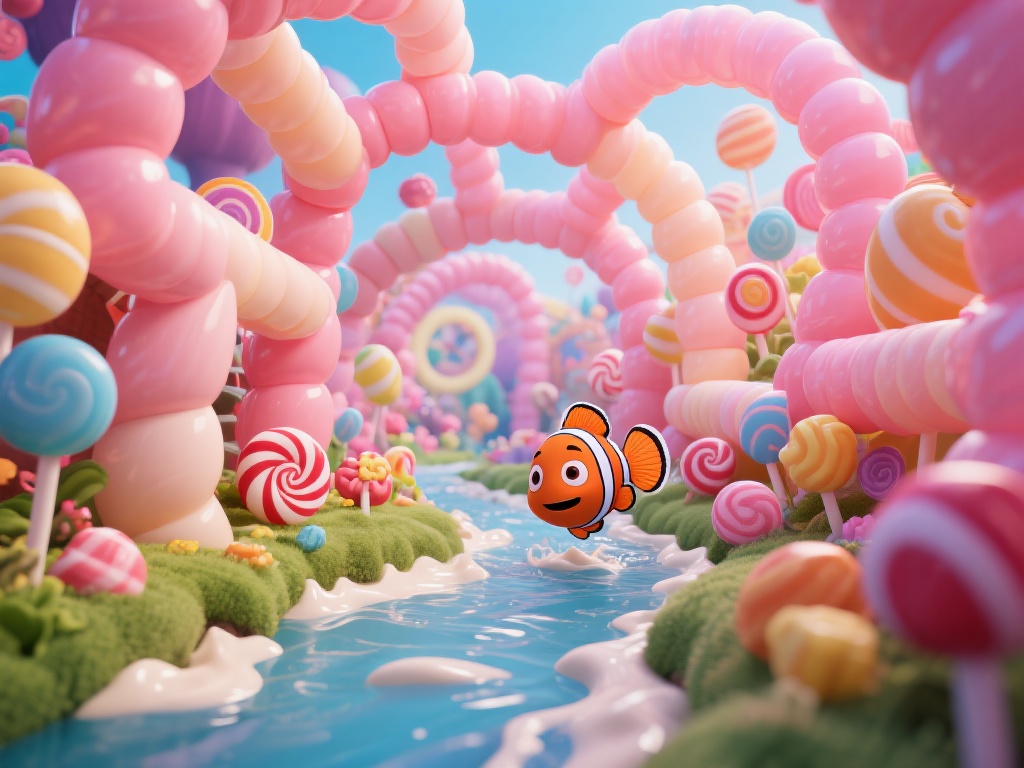 但这并不是简单的冒险旅程。糖果派对除了美味，还有层