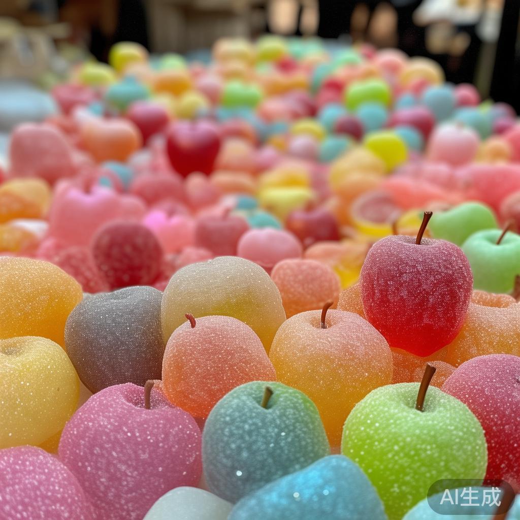 甜蜜爆炸！苹果风味糖果派对盛宴，开启味蕾的甜蜜狂欢
