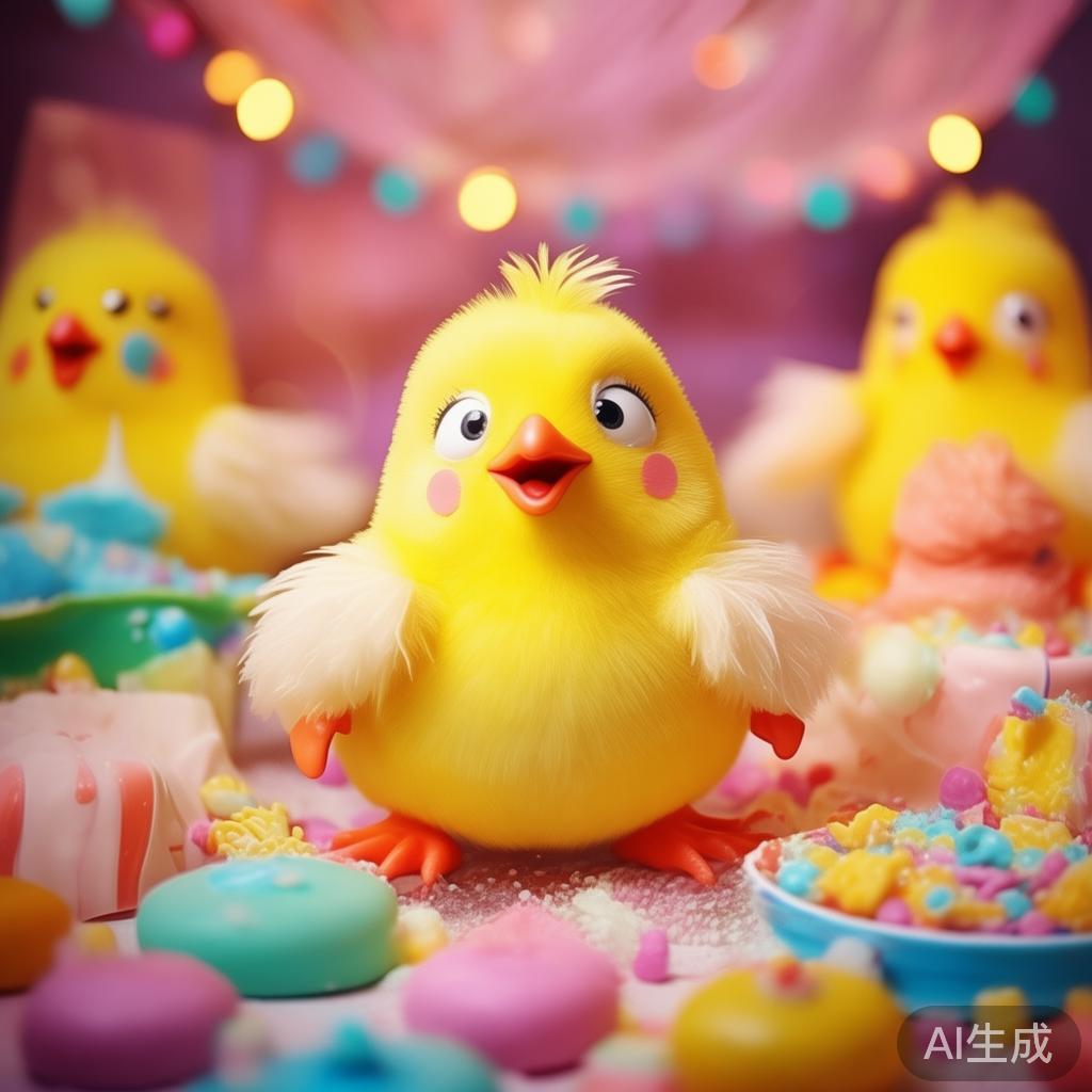 在欢快的氛围中，童话世界与甜蜜的味蕾体验交融，带来