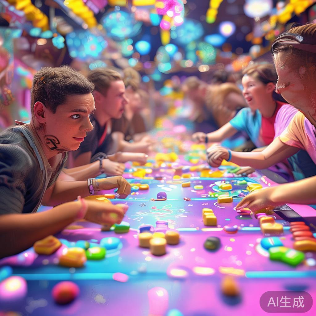 在激烈的糖果派对游戏中，想要获得更高的得分，快速完