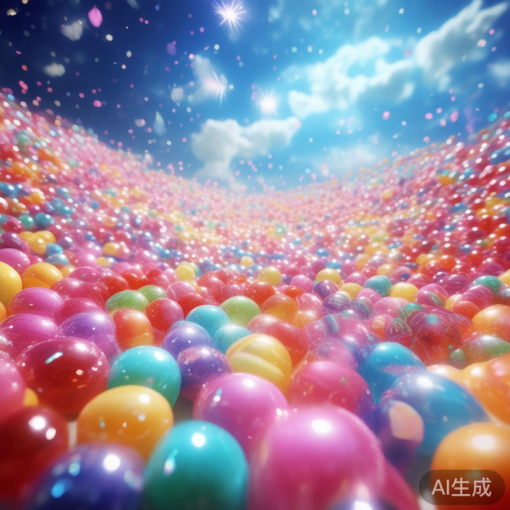 甜蜜梦幻:探索糖果派对中闪耀星星的奇幻精彩世界 以“甜蜜梦幻”为主题,整个世界弥漫着浓郁的糖果香气