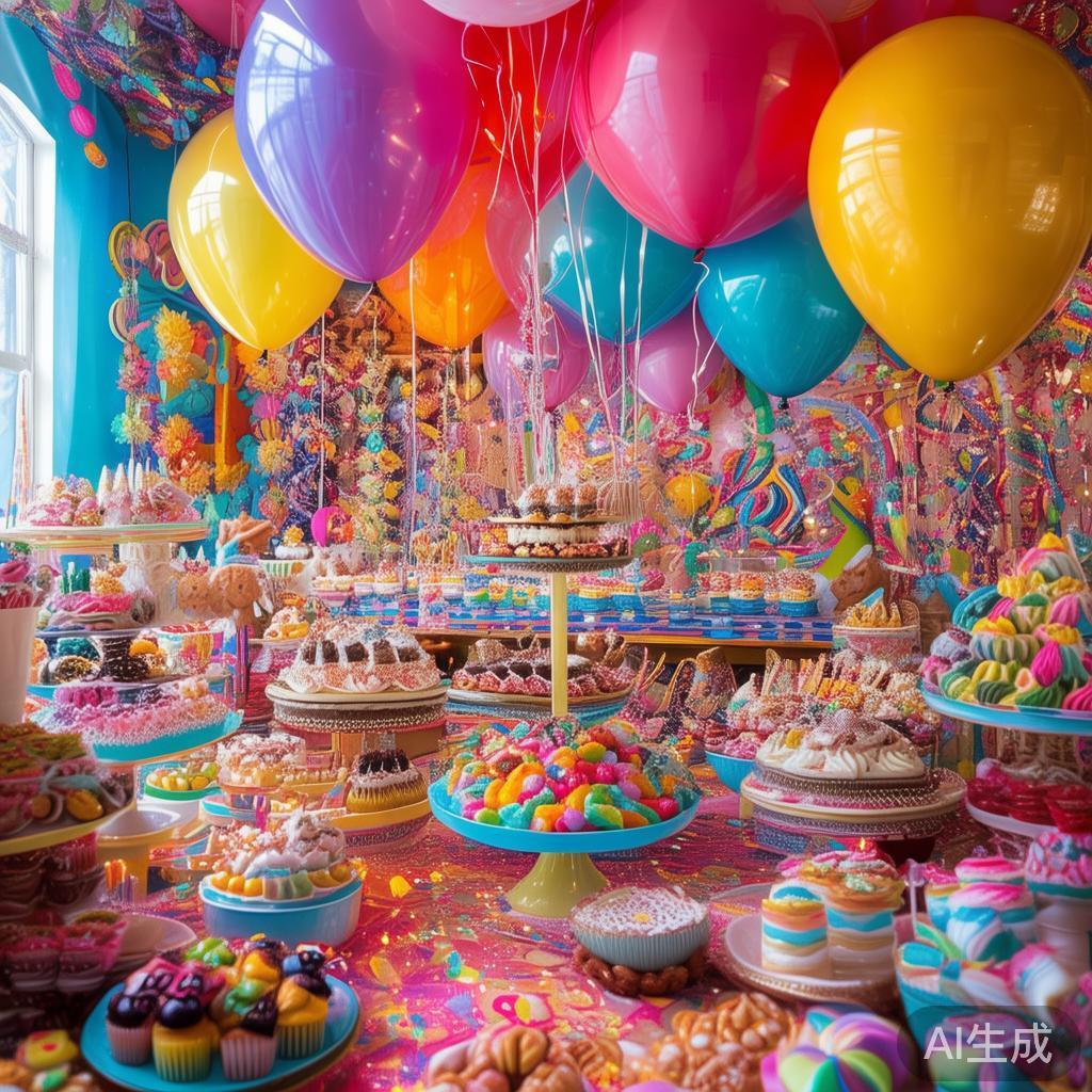 在生活的每一个重要时刻，色彩斑斓的甜点和创意十足的